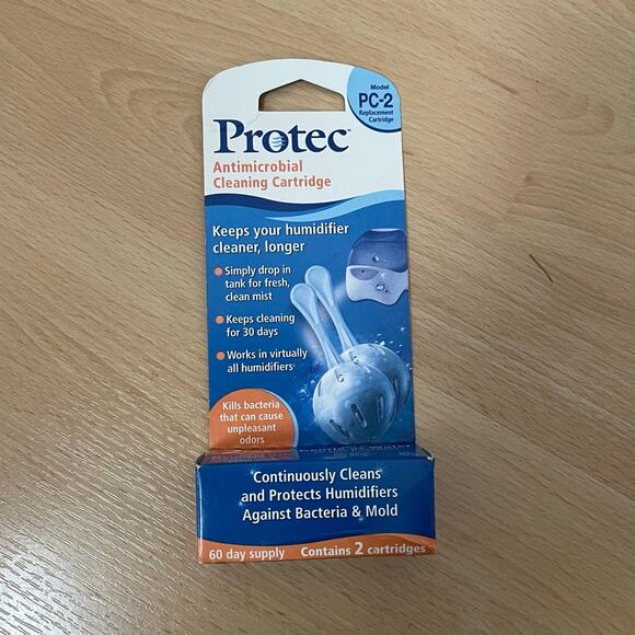 Protec • Antimicrobial Cleaning Cartridge For Humidifiers - Picture 1 of 2